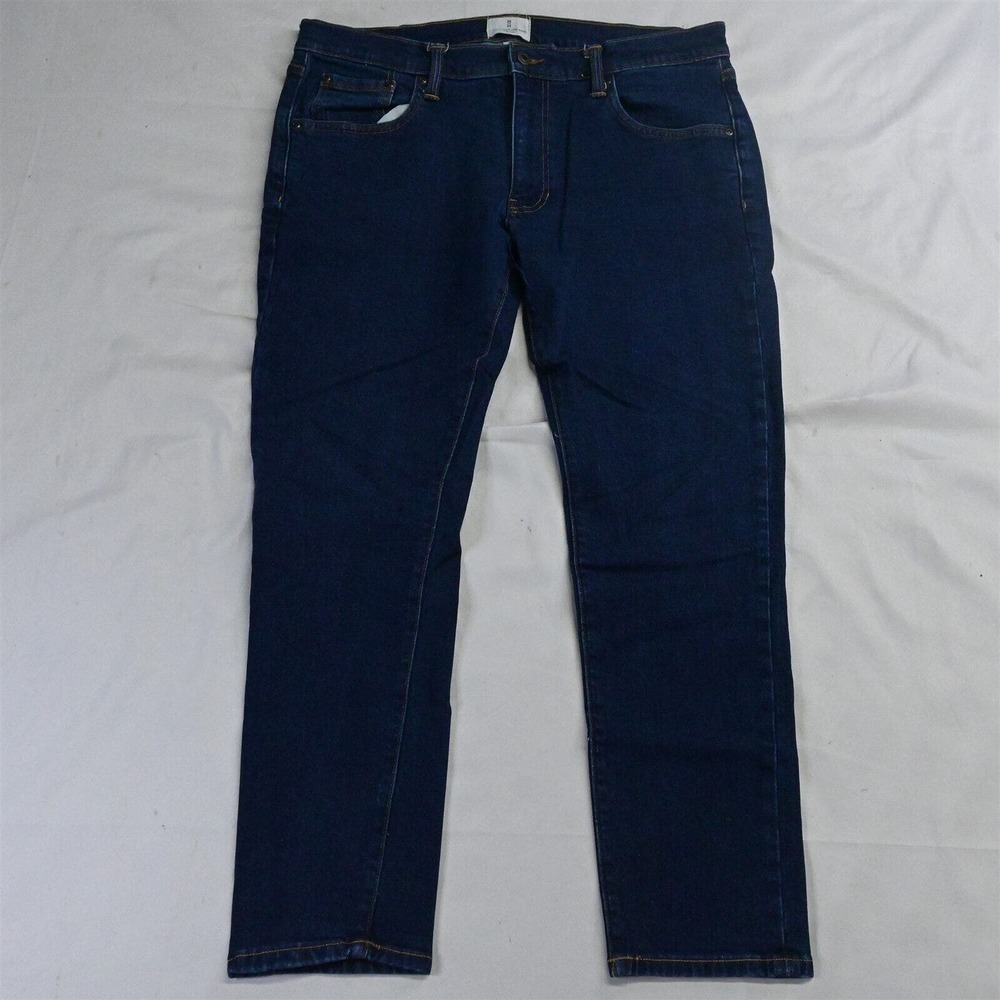 Mutual Weave 36 x 29 The Slim Dark Wash‎ Flex Denim Jeans